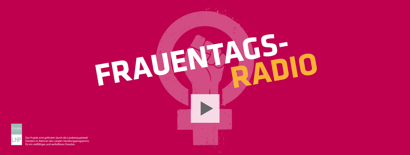 Werbeclip für DVB Fahrgast- und Dresden Fernsehen  - ”Frauentags Radio“ ColoRadio Dresden Werbeclip "Frauentagsradio" - Fahrgastfernsehen der DVB Agentur Grafikladen