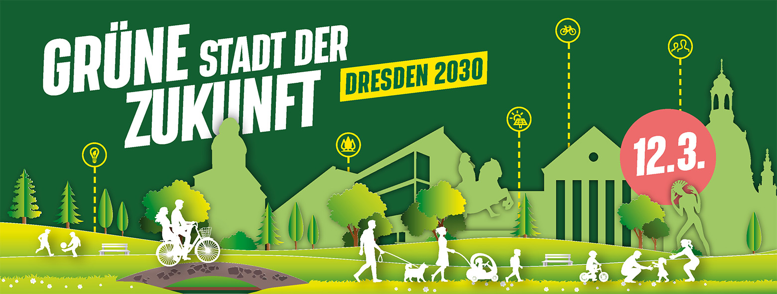 Bündnis 90/die Grünen, Grüne Stadt der Zukunft - Dresden 2030, Social Media