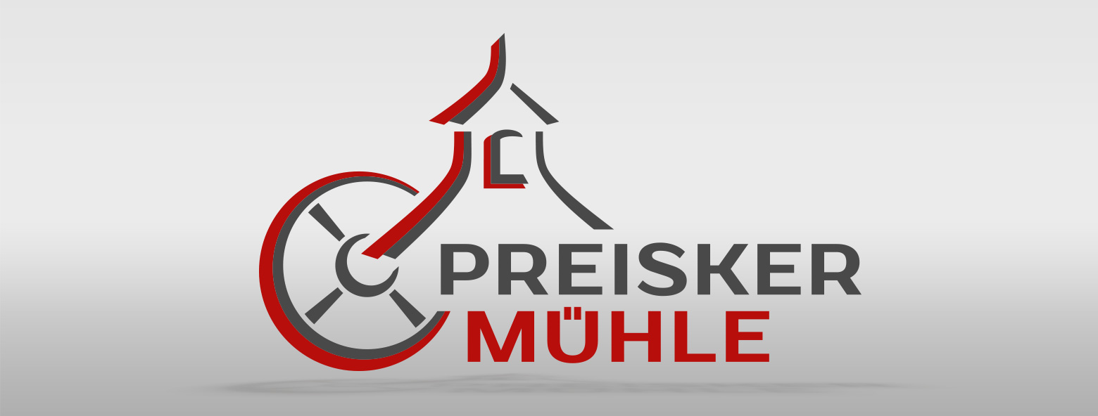 Logoentwicklung Preiskermühle Preiskermühle Logo Peiskermühle - Logoentwicklung Agentur Grafikladen